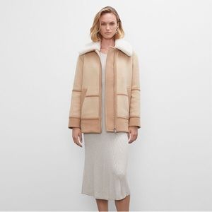 Brand new with tags Mixed Media Moto Jacket by Club Monaco.